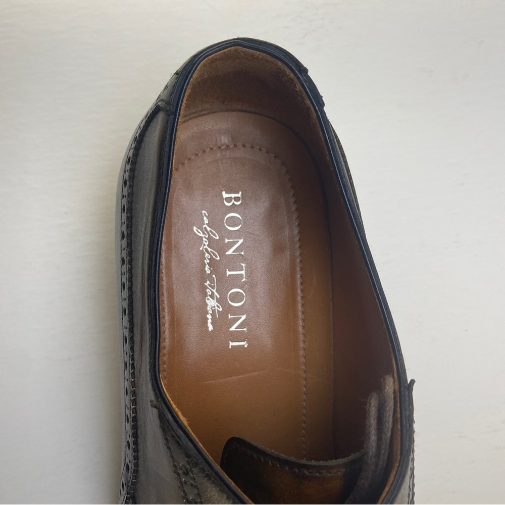 Bontoni Santa Eulalia Mario’s men’s size 12 dark brown